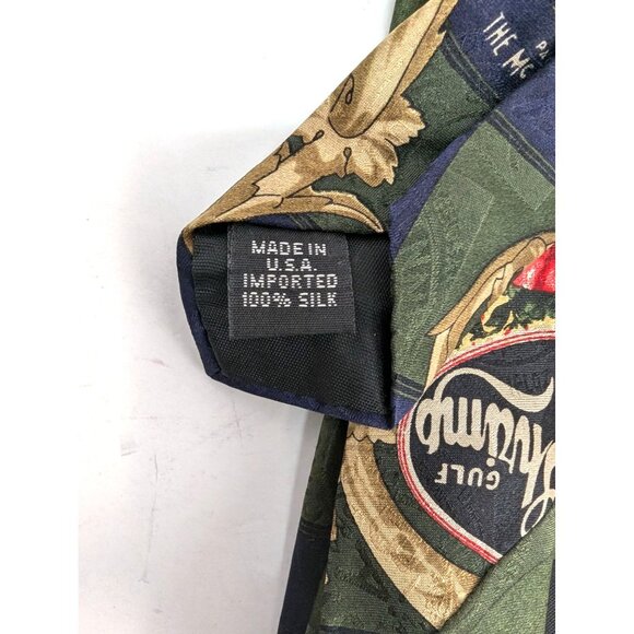 Tabasco Brand Gulf Shrimp Men Silk Necktie Standard 59 Inch WPL 4075 - Picture 7 of 7